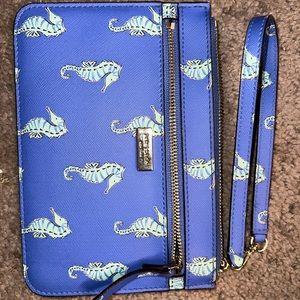 Kate Spade Seahorse Wristlet RARE